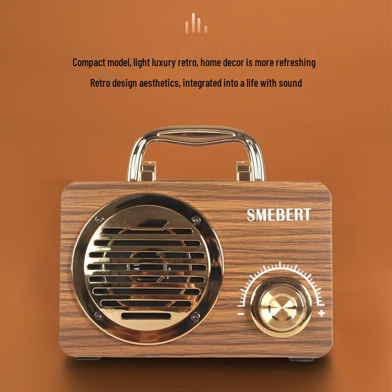 Ретро Bluetooth-колонка SMEBERT (Китайская версия)