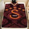 1PC Galatasaray S Patterned Flannel Blanket Suitable For All Seasons for Home Decor Warmth and Comfort Gifts Holiday Present