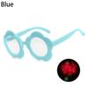 Light Changing Eyewear Special Effect Glasses Lights Change To Shape Sunflower Shaped Diffraction Glasses