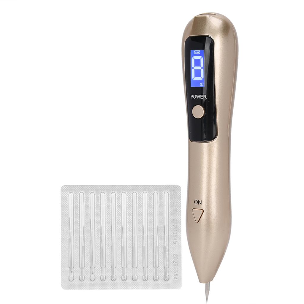 Ручка для удаления родинок 9 скоростей Регулировка Удаление темных пятен веснушек с синим светом