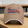 Croatia soccer Hrvatska Flag Zagreb Sun Baseball Cap  Summer yk Funny Trucker Hat For Unisex Adult Running Hippie Baseball Caps