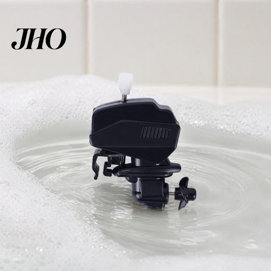 Coffee Powder Mixer Tool Boat Motor Stirrer, Manual Wind-up Outboard Engine Drink Mixer, Mini Creative Accessory Stainless Steel Marine Stirrer