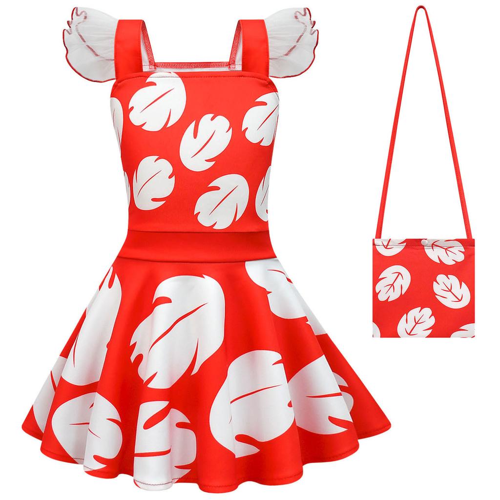 Moana Inspired Girls Fringed Beach Performance Dress