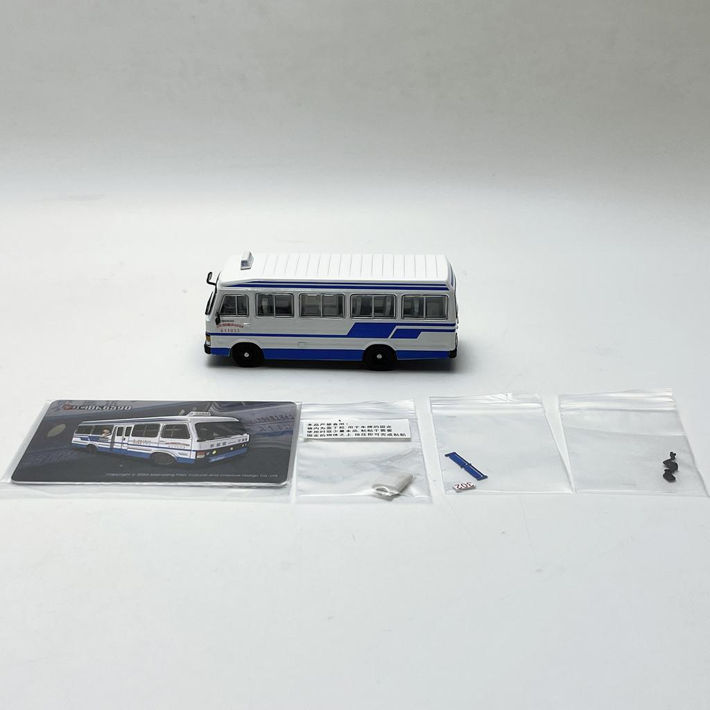 Литой под давлением 1/64 масштаб FanX Fangxiang Красный Лист Минивэн №. 302 BK6590 Автобус Автобус Коллекция Моделей Машинок из Сплава Игрушка Подарок Настольное Украшение