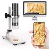 Ninyoon Microscope 4K WiFi with Professional Compatible with iPhone Android Digital USB Microscope Wireless Endoscope HD Compatible with iPhone iPad