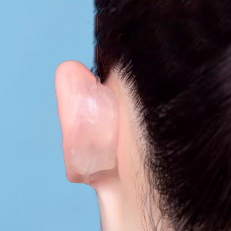 Elf Earhook V-Face Носимая подставка для ушей Многоразовая сильная поддержка Фиксированные невидимые серьги Выступающая заметная коррекция