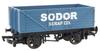 Bachmann HO Gauge Thomas the Tank Engine Sodor Open Freight Car, Blue, 28-77003, Model Railroad Freight Car