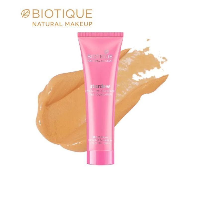 Тональный крем с SPF 20: оттенок Бисквит (30 мл), Stardew Insta Glow Complexion Care Foundation SPF 20 Biscuit,  Biotique