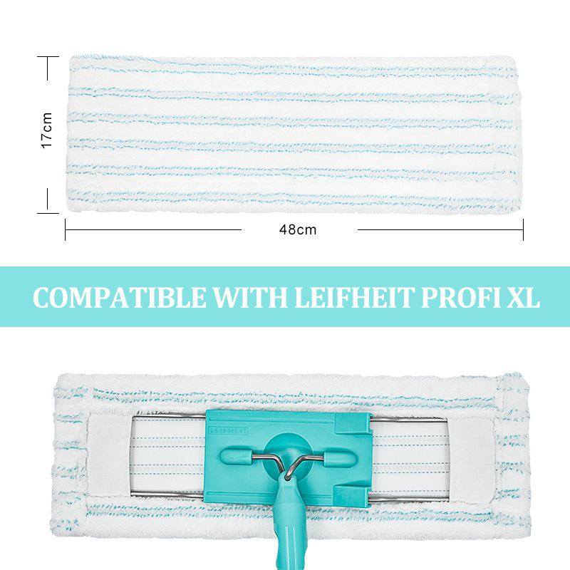 Сменные насадки из микрофибры для швабры Leifheit Profi XL