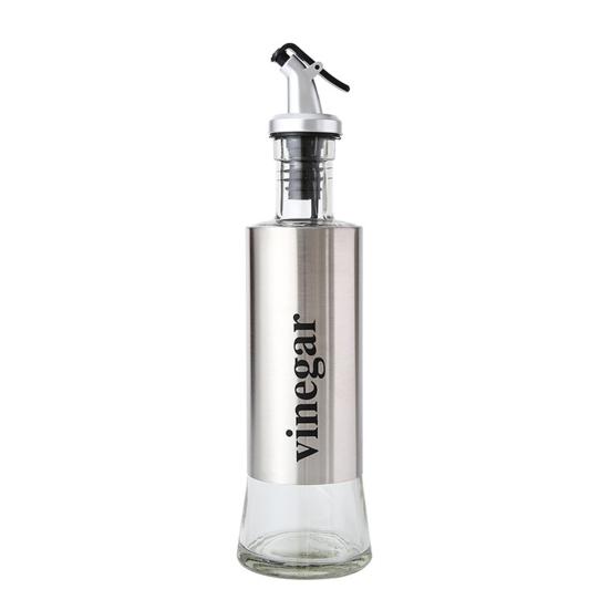 Кухонная соль из нержавеющей стали, оливковое масло, уксус, соус, бутылка для хранения приправ