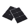 12pcs Black NOn Slip Self Adhesive Floor Protectors Furniture Sofa Table Chair Rubber Feet Pads