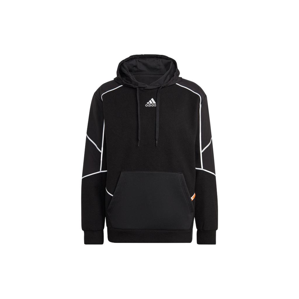 adidas Толстовки Мужские Черные С Капюшоном Умеренная Обычная HL6913