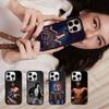 Мультяшная кукла B-Bratz Мягкий чехол для телефона для IPhone 17 16 Pro Max 15 14 13 12 11 Pro Mini PC+TPU Чехлы для телефона в стиле Y2K