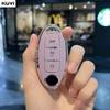 Новый TPU чехол-брелок для автомобильного ключа с 3 кнопками для Nissan Leaf Micra Qashqai J11 J10 X Trail T32 Versa Note Patrol Аксессуары