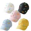 Street Style Unisex Baseball Hat With Long Brim For Kids Spring Autumn