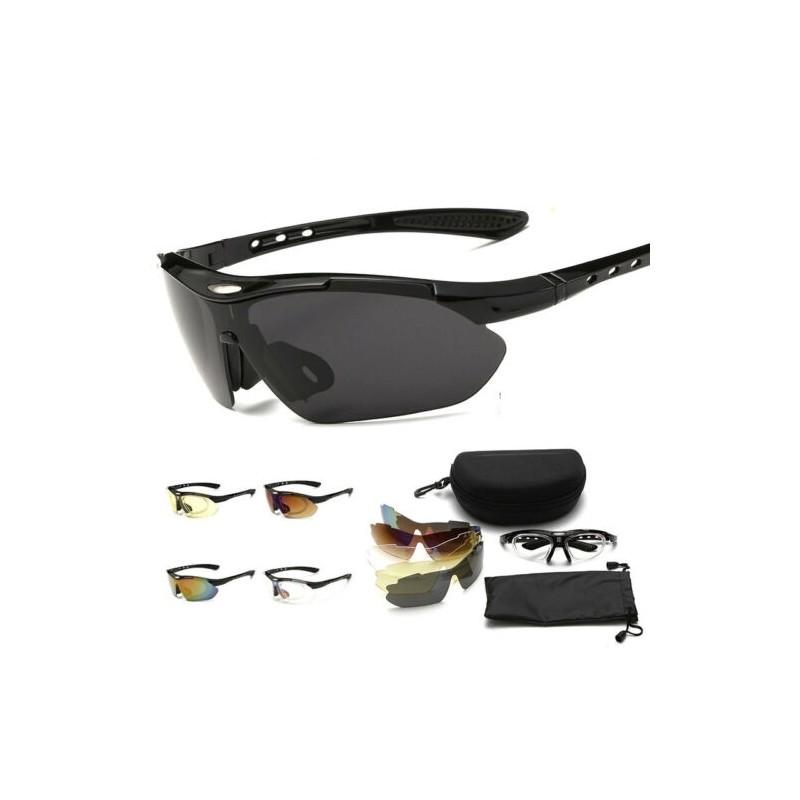 Элегантный набор линз Uv400 Поляризованные велосипедные очки Очки с вневременным дизайном