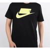 Nike Спортивная футболка с коротким рукавом и принтом логотипа для мужчин, цвет черный желтый CK2227-013