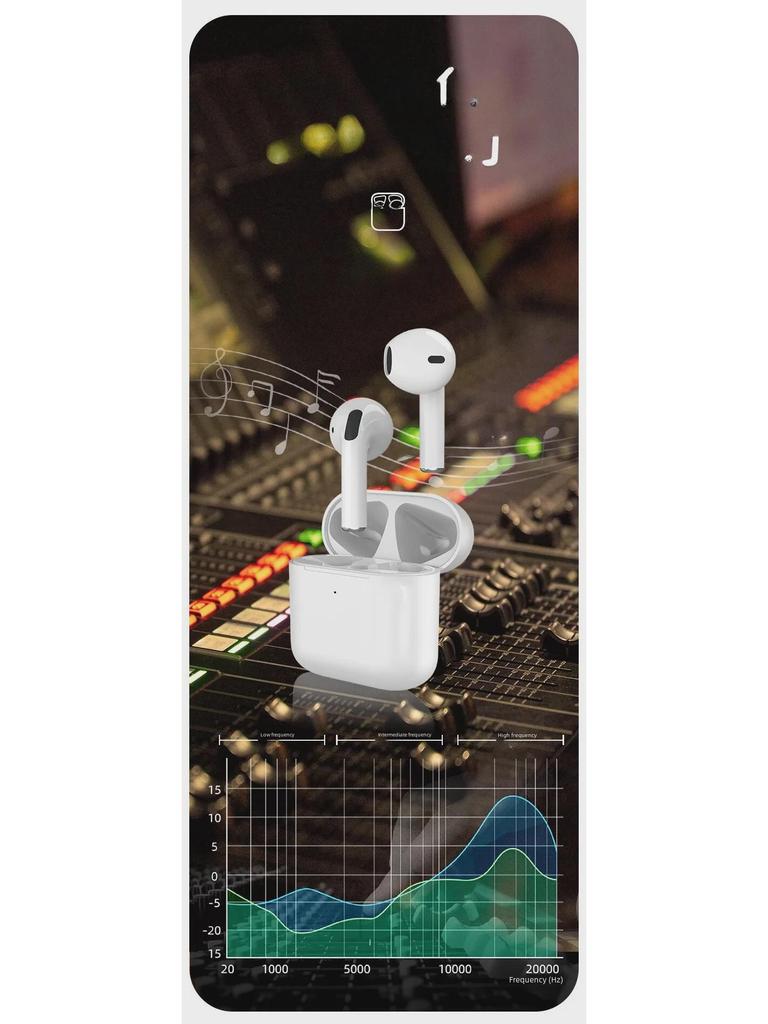 Bluetooth-гарнитура Huaqiangbei Pro4: 4-е поколение, мини, длительное время работы от батареи, Pro6 Wireless