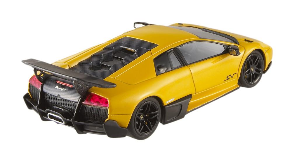 MATTEL Lamborghini Murcielago Yellow Finished Product 1/43 LP670-4