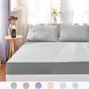Comfortable Bedding Terry Cloth Fitted Sheet Tpu Waterproof Anti-mite Bed Sheet Simmons Mattress Protector Hotel Bed Sheet