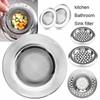 1PC Kitchen Sink Stainless Steel Mesh Sink Filter Bathroom Sink Filter Drain Hole Filter Trap Waste Filter ZH