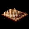 Brangdy Набор настольных игр 2-в-1: Шахматы и Шашки на деревянной доске
