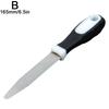 Diamond Sharpening Stone 2 Sided Flat Curved Knife Sharpener with Comfort Grip Ergonomic Handle for Chef Outdoor Hunting Knives