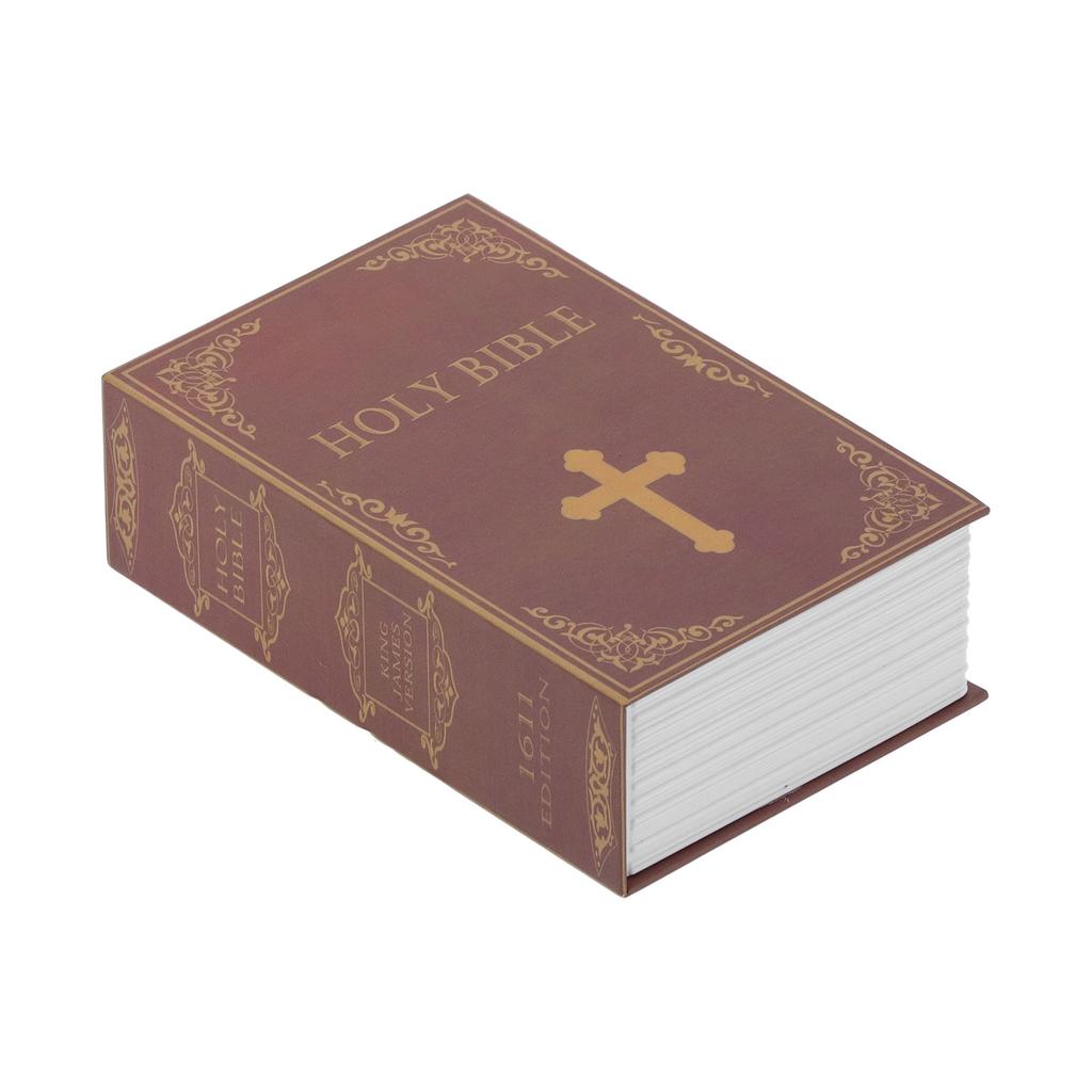 Неброский сейф в виде книги, напоминающий Священную Библию, для безопасного хранения ценностей