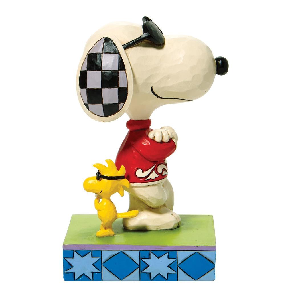 JIM SHORE Snoopy & Woodstock Cool Back 6010115