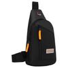 Warrior Crossbody Bag Simple Fashion Small Lightweight Portable Commuting Travel High-End Multifunctional Unisex Crossbody Bag Black H25B09U5645101