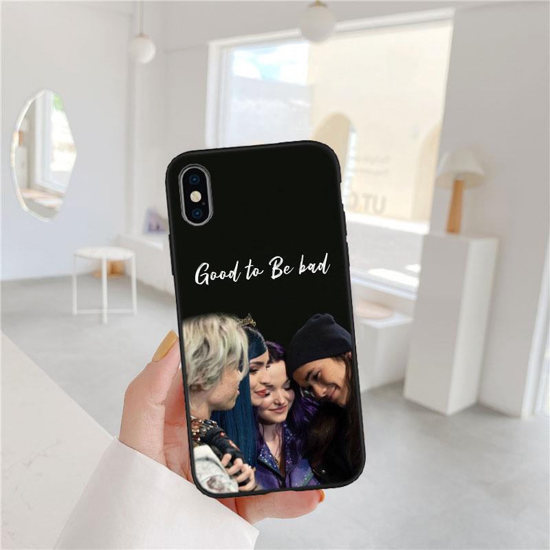 CJ33 Наследники Мягкий чехол для телефона iPhone 16 15 14 13 12 Pro Max Plus Mini