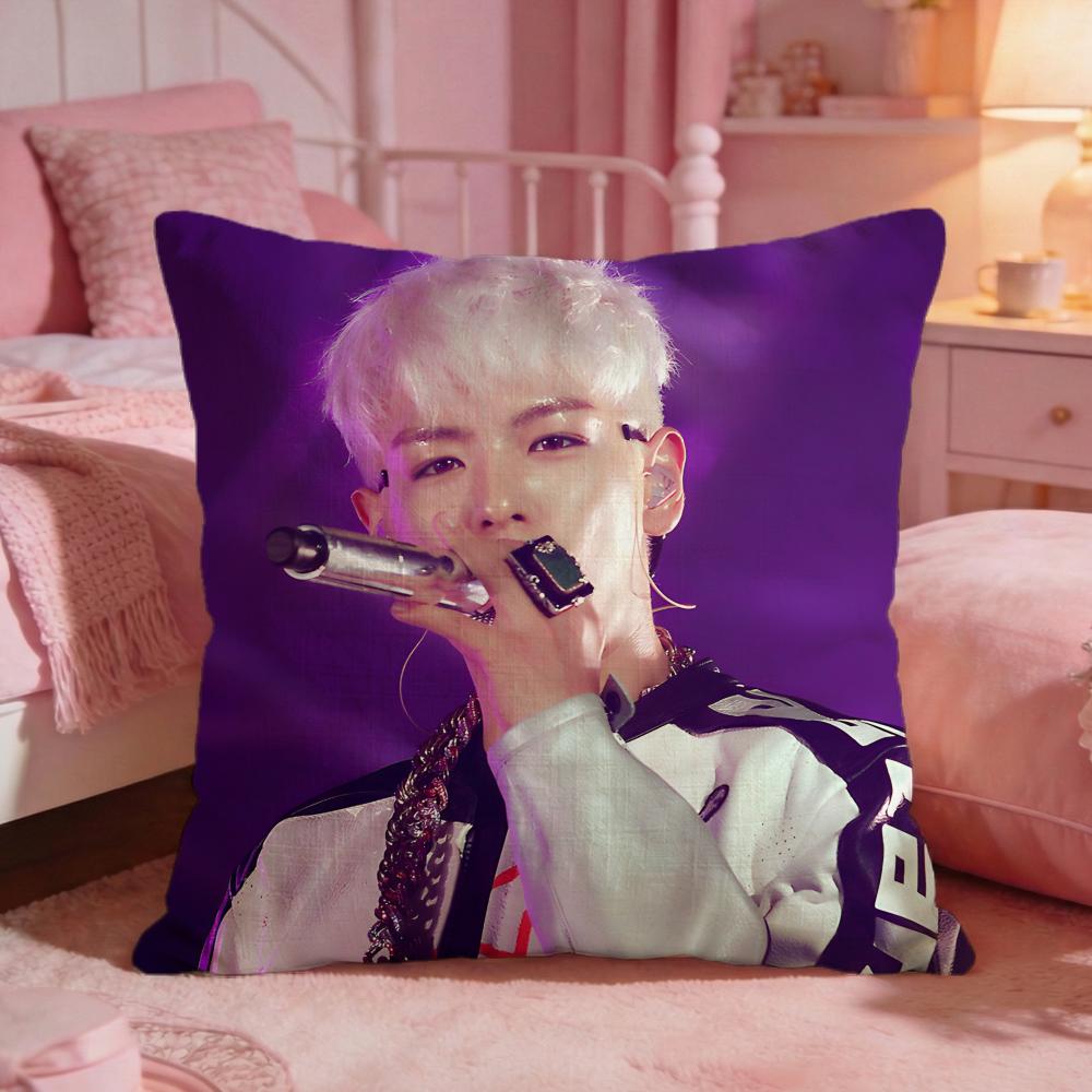 TTOPs Singer Hot Music Cushion Cover Premium Comfort Reversible Pillow Cove Two In One Design For Any Room Car Interior