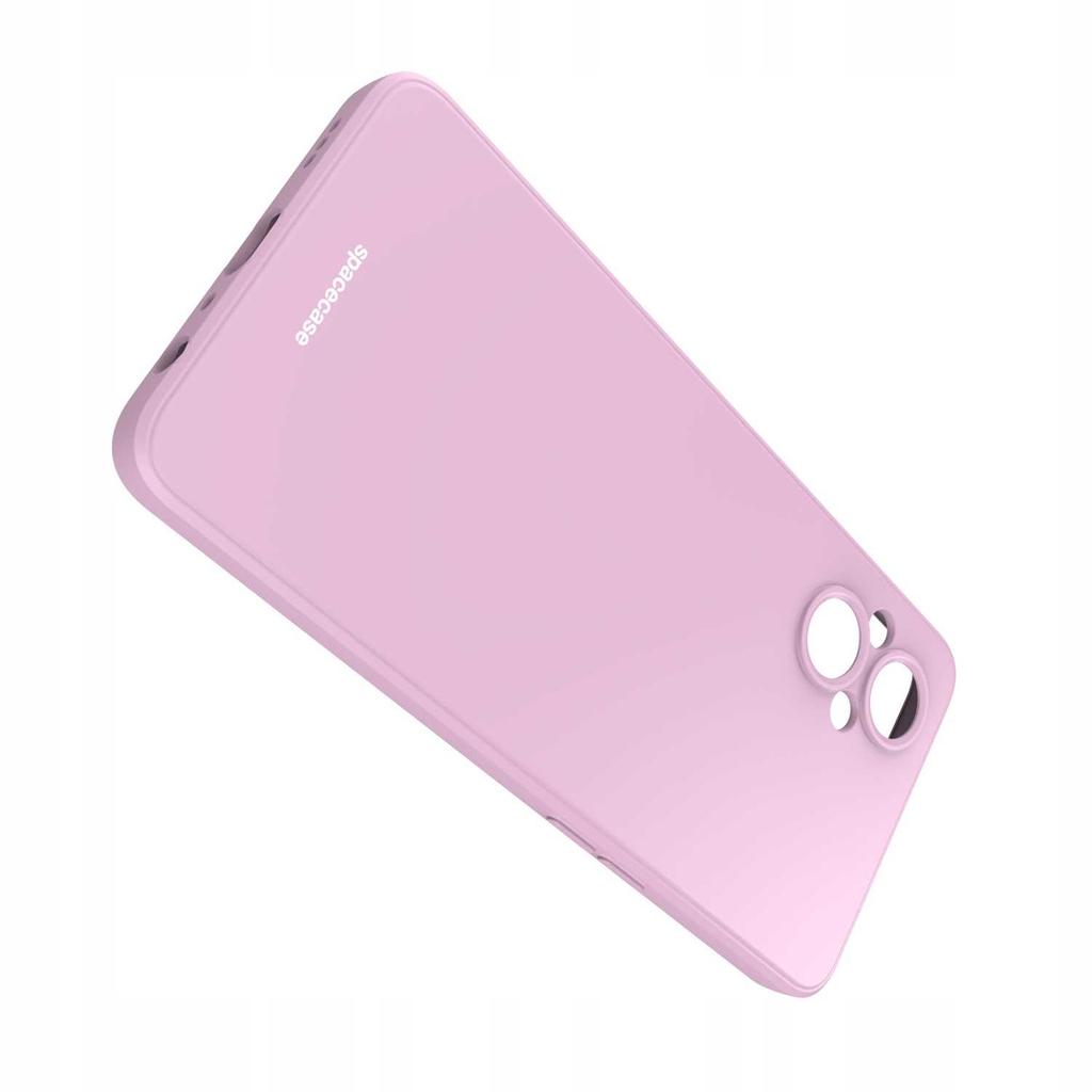 Силиконовый чехол Sc для Oppo Reno 7 Lite Сиреневый
