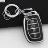 Горячий ТПУ Чехол для Умного Ключа Автомобиля Для Hyundai Tucson Santa Fe Rena Sonata Elantra Creta Ix35 Ix45 I10 I30 I40 Держатель Брелока Брелок