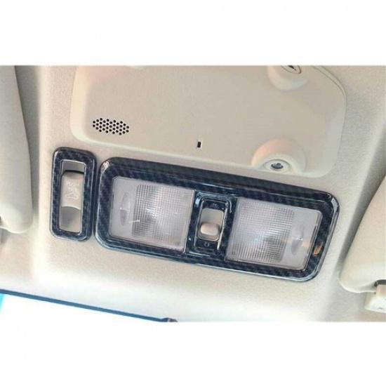 Carbon Fiber Front Reading Light Cover For Mitsubishi Pajero Montero 2009-2021