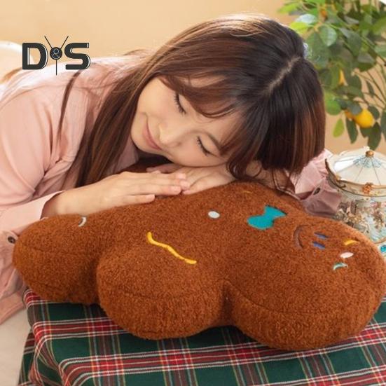 Пряничный человечек плюшевая игрушка мягкая рождественская кукла печенье для детей плюшевое праздничное украшение подарок на день рождения для мальчиков и девочек