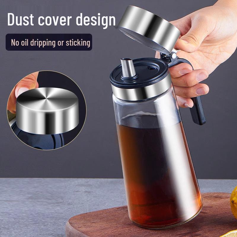 Набор герметичных бутылок для масла и уксуса из нержавеющей стали 304