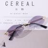 UV400 Rhombus Sunglasses UV Protection UV Resistant Cycling Glass  Women