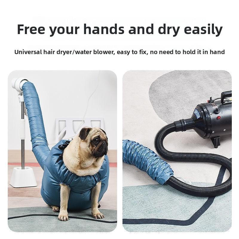 Сумка для сушки питомцев, Чудо сушки шерсти, Собака, Кошка, Специальная сумка для купания и быстрой сушки шерсти для крупных собак, Автоматическая сушильная сумка