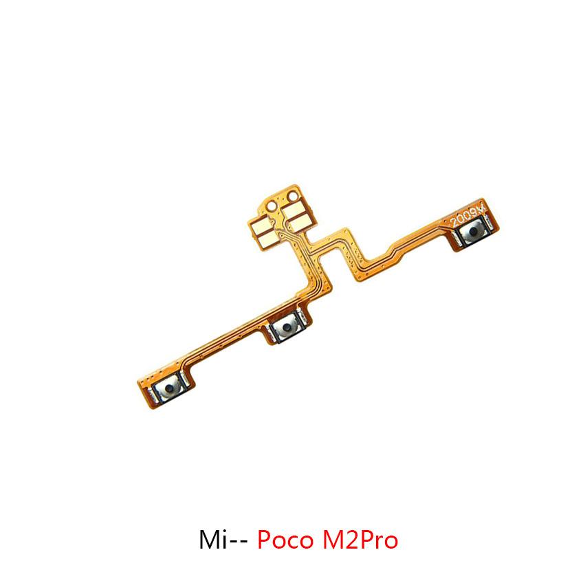 For Xiaomi Poco M2Pro M3 M3Pro M4 M4Pro M5S X2 X3 X4 X4Pro X5 X5Pro Power Button volume Flex Cable OnOff
