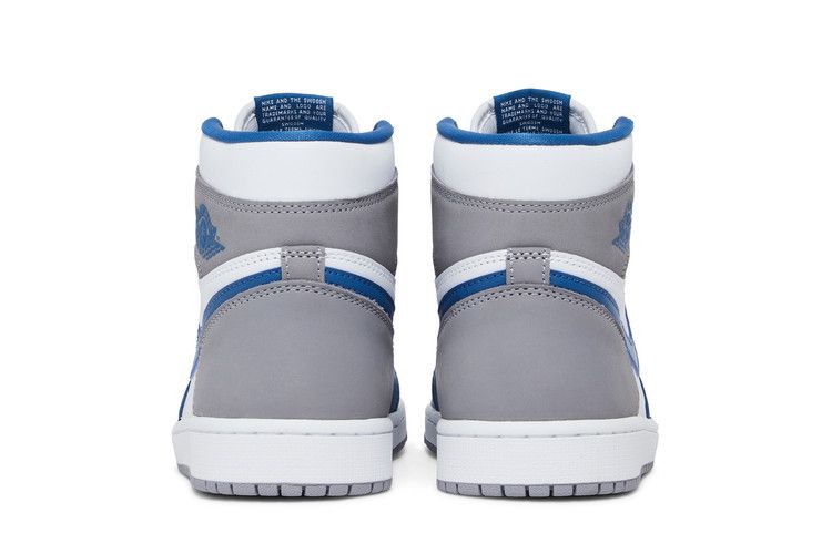 Мужские кроссовки Nike Jordan 1 Retro High OG True Blue True Blue/White/Cement Grey