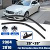 2 шт. Комплект передних щеток стеклоочистителя для Mercedes-Benz CLS-Class C219 W219 2004-2010 2005 2006 Лобовое стекло Окно 26"+26"