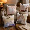 Романтическая Аниме Моя История Любви Наволочка Мягкая Плюшевая Наволочка для Подушки Двусторонний Принт и Невидимая Молния для Дивана Дома Автомобиля
