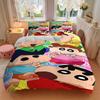 3pcs Crayon Shin-chan Duvet Cover Set -  Includes 1 Duvet Cover and 1/2 Pillowcases (No Insert) yy251107184