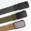 Men's Nylon Elastic Tactical Belt with Alloy Buckle