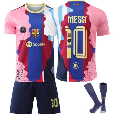 Футбольная майка commemorative edition Barcelona 25-26 для детей и взрослых МЕССИ №10