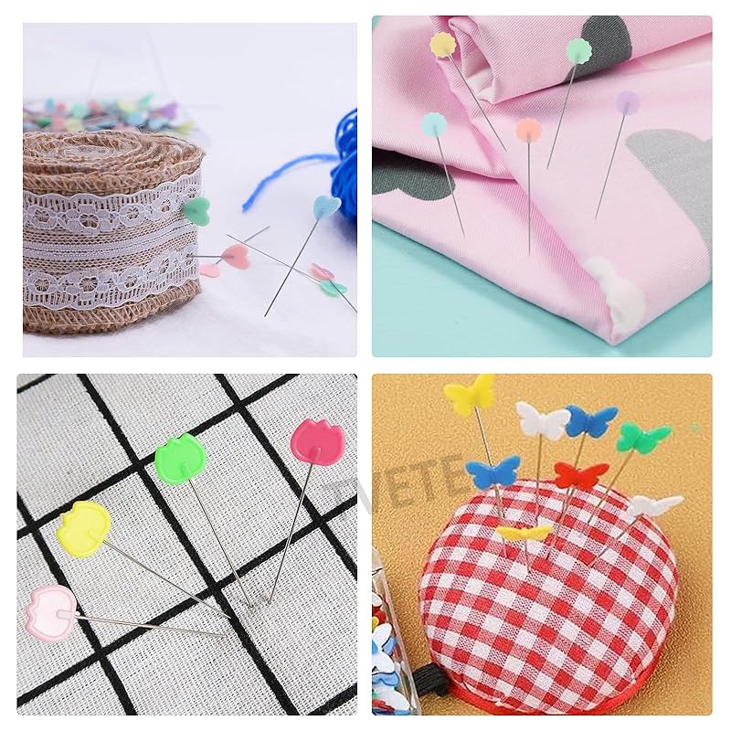 TVETE Pin Pin Gusset Needle Dressmaking Pin Gusset Needle [250 Pieces] Quilting Needle Sewing Needle Stitch Position Fixed Pin Stitch Needle Position