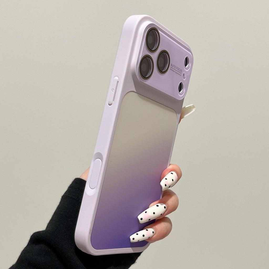 Чехол-блок с градиентом для iPhone 17 Pro Max, 16 Pro, 14/15 - Полное покрытие, Мгновенное изменение