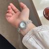 Изысканные женские часы с маленьким циферблатом, модная цепочка, элегантный браслет «рыбий хвост», кварцевые часы, модные женские часы, подарок для женщин.