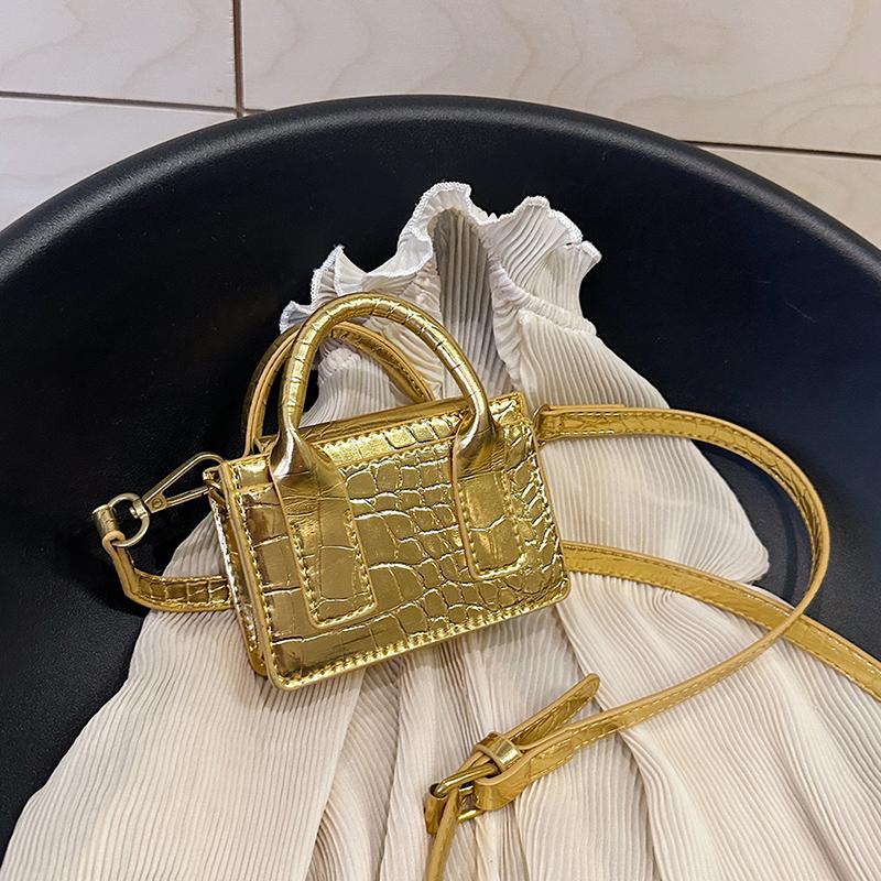 Мини-сумки через плечо для женщин из искусственной кожи с узором «камень» Маленькие сумки через плечо Дорожные сумки